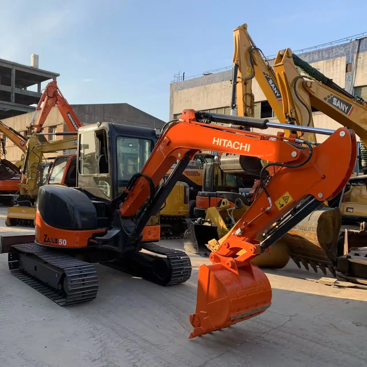 Original High-quality Hitachi ZX50, Hitachi Mini 5-ton Excavator