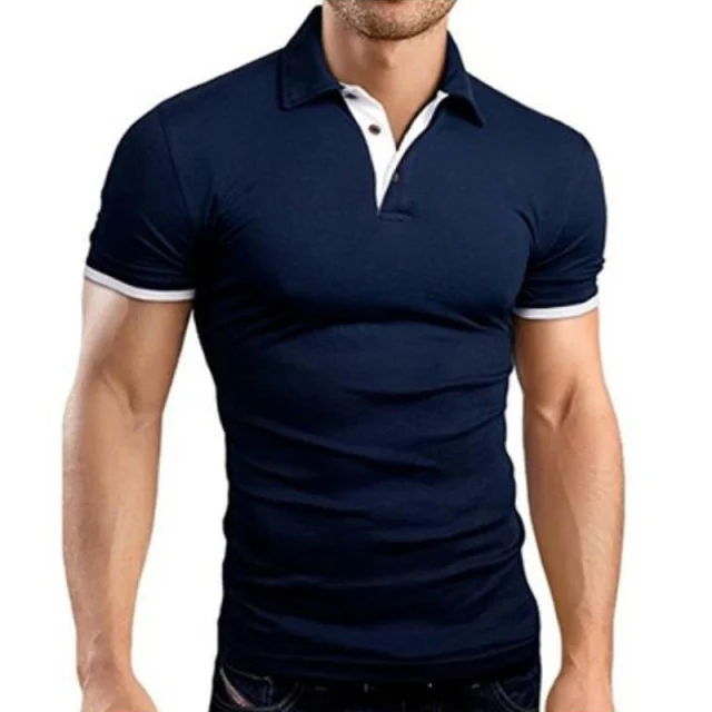 Popular men red blank 100% cotton custom private labels high class polo t shirts