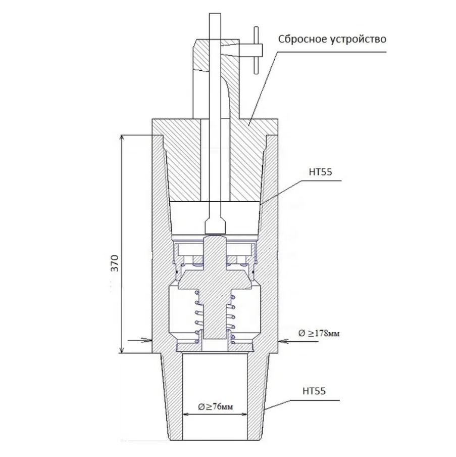 API Drilling Rig Inside Blowout Preventer Ibop for Top Drive Upper Ibop Varco