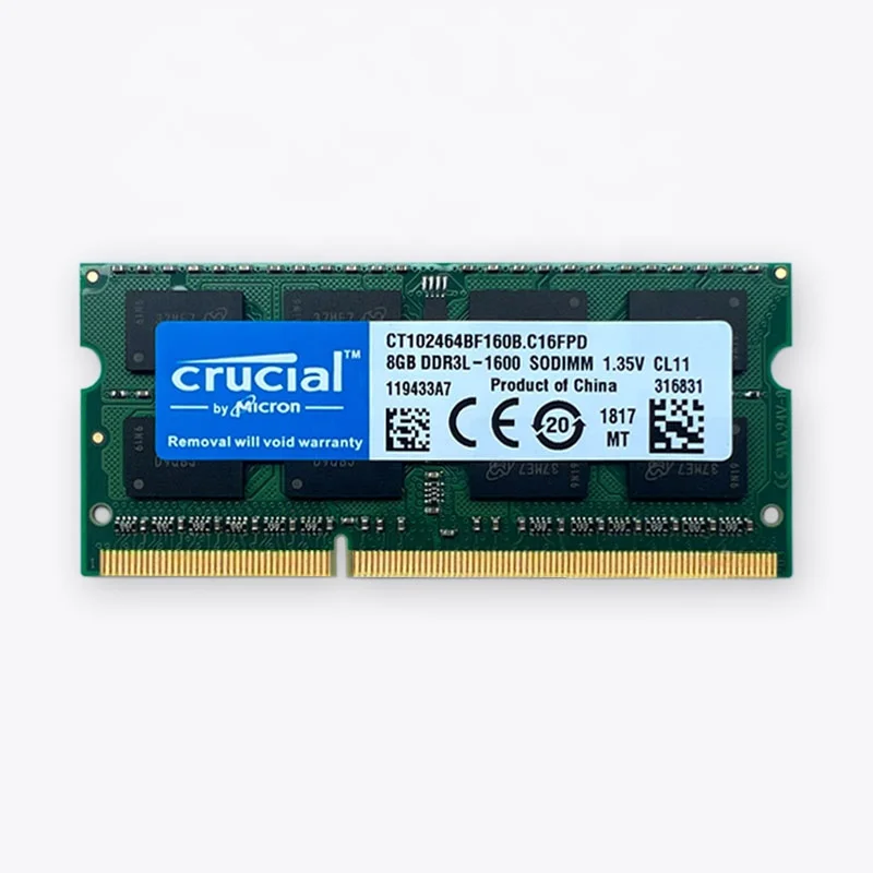 Micron DDR3L 4 ГБ 8 1600 МГц ОЗУ ноутбука 1 35 В