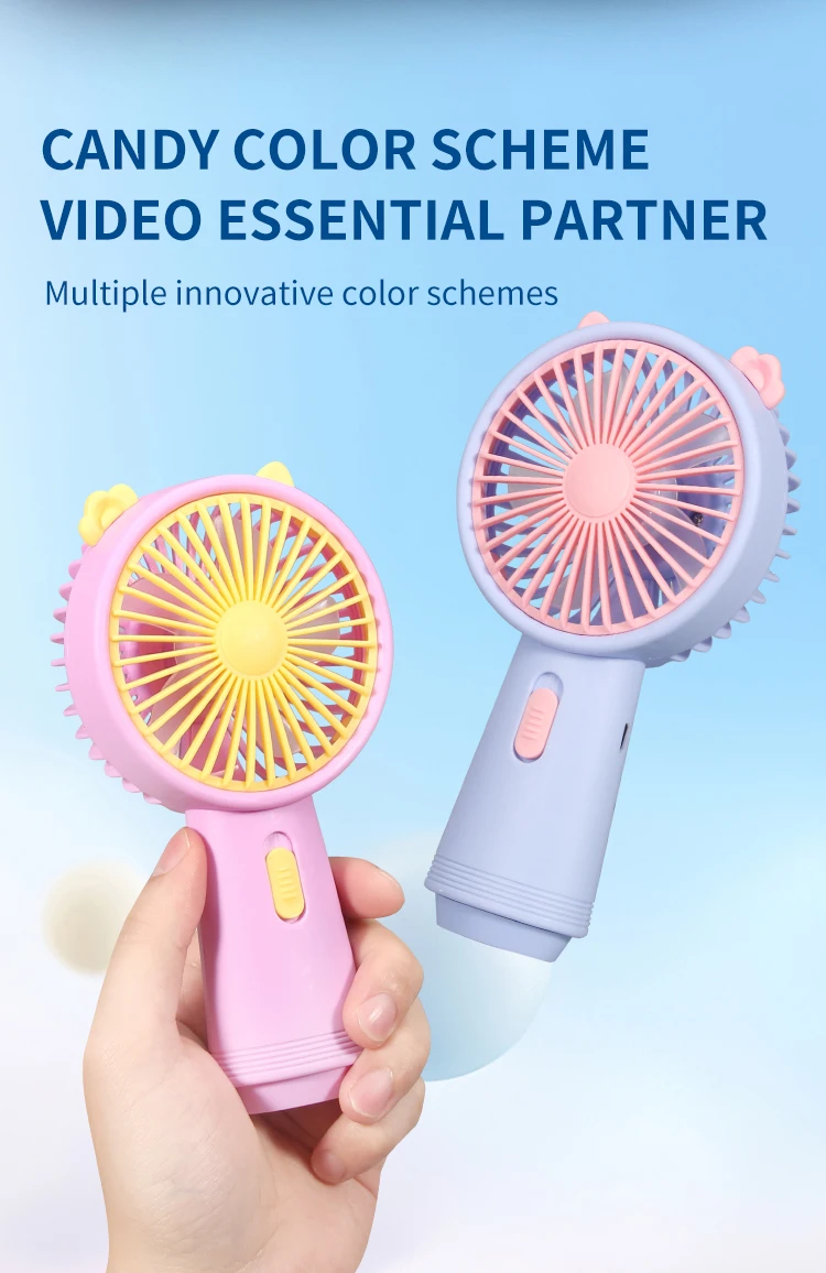 Usb Portable Mini Fan Rechargeable Fan Handheld Fan