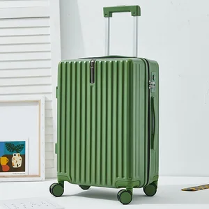 Custom Manufacturers ABS PC Hard Shell Travel Trolley Carry on Suitcase Luggage With Airplane Wheels