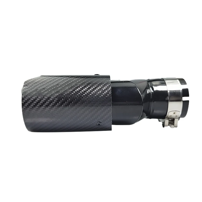 M Performance  Exhaust Tips Dual 80mm Outlet Muffler Pipe Carbon Fiber  Fit for bmw Car Modify Black Tail Pipes