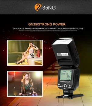 TRIOPO Flash TR-950II TR950ii Light Speedlite with G4 Trigger Universal for 650D 550D 450D 1100D 60D 7D 5D Cameras detail image