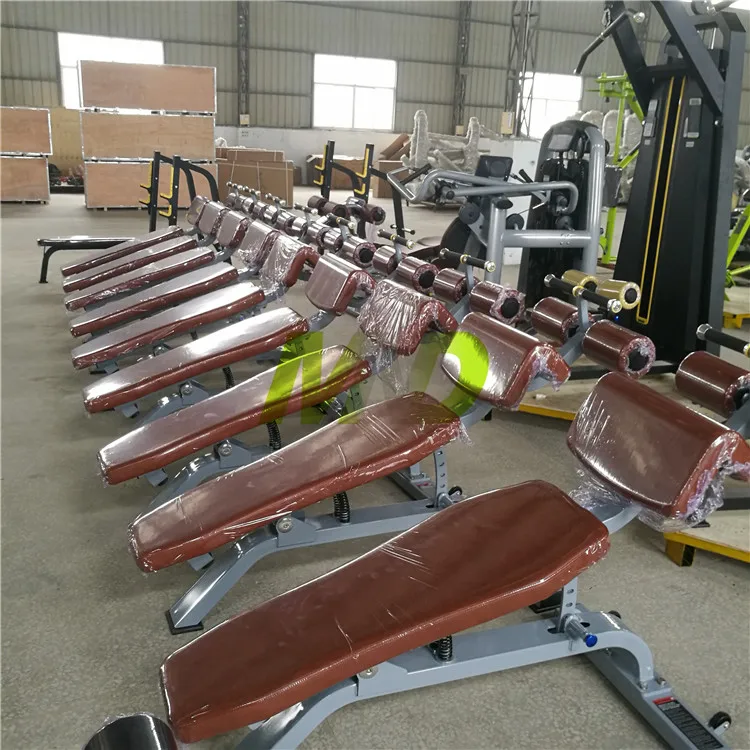 MND FITNESS Adjustable Decline Bench for Bodybuilding Commercial Fitness Equipment