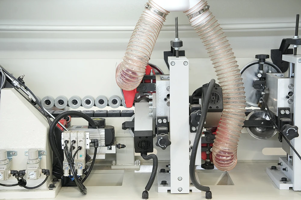 Woodworking Bevel Band Making Machine Automatic PVC Edge Banding Tape Maker for MDF Core Components Motor