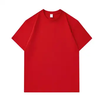 Cotton Tshirts 100% Cotton 260 GSM Short Sleeve Men Heavy Oversized Black Box T Shirt Boxy Fit Blank Tee Shirts