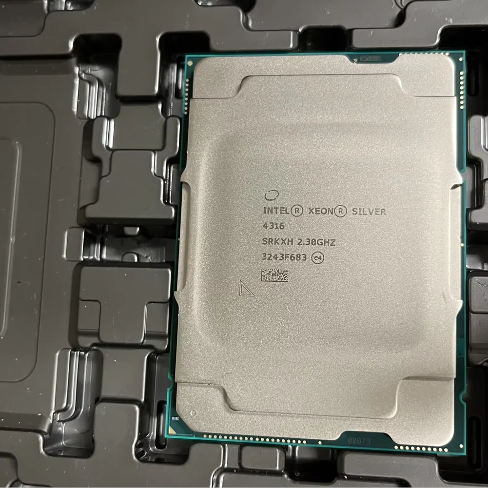 至强银4316中央处理器20核2.30GHz 30mb L3高速缓存150W SRKXH