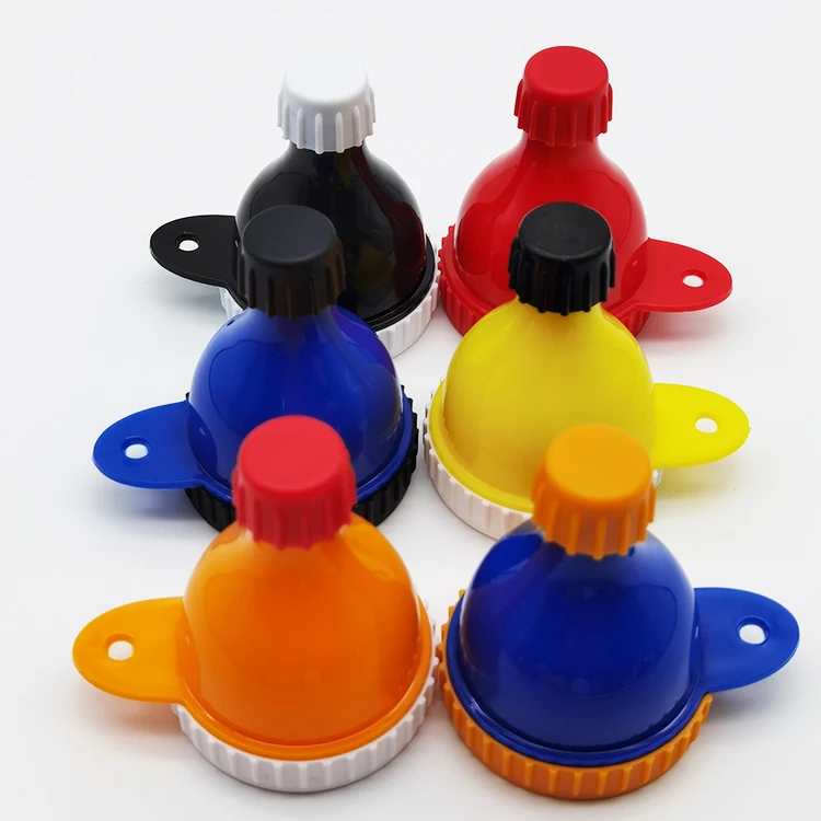 Горячая распродажа пластиковая переносная Воронка с логотипом на заказ 50 мл контейнер для протеинового порошка воронка бутылок водой и