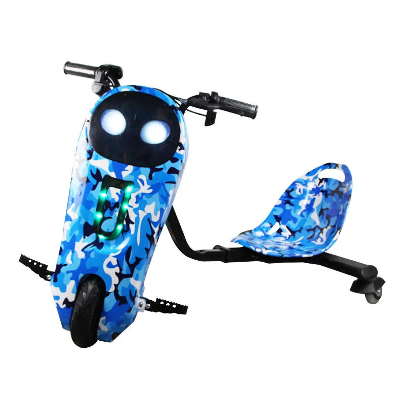 250W Drift Trike Go Kart Electric Drift E Scooter 360° Elektro