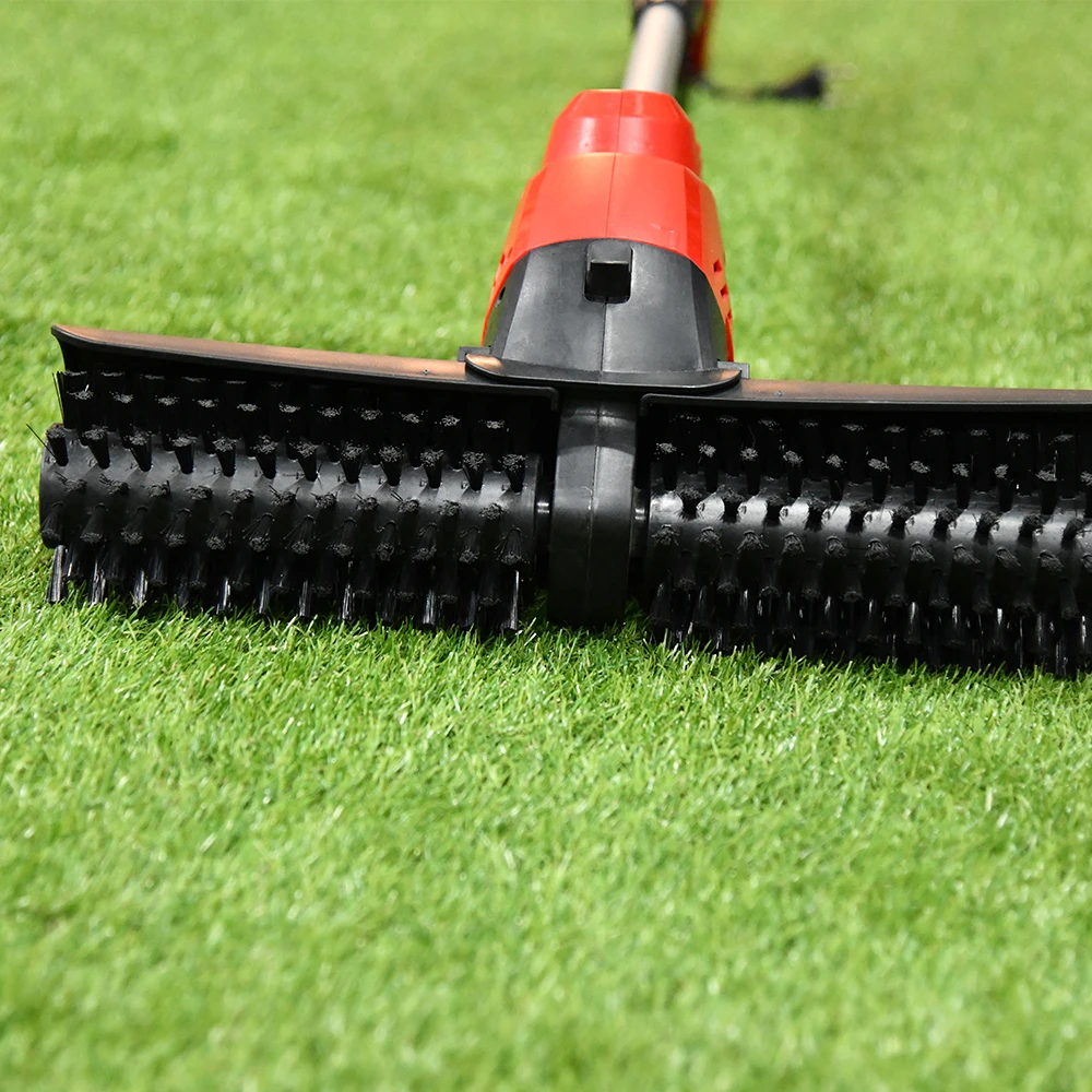 Vertak Garden Turf Lawn Leaf Sweeper Electric Artificial Grass Sweeper For Quad With Collection