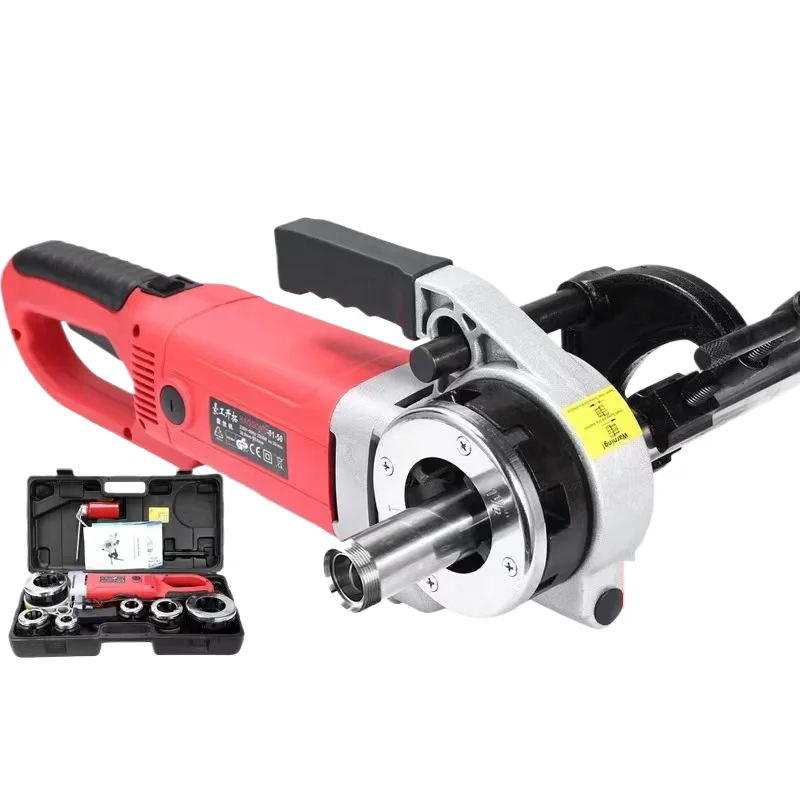 Wholesale Handheld Threading Machine 2300W Type 50 Pipe Galvanized Pipe Threader Portable Electric Threading Machine