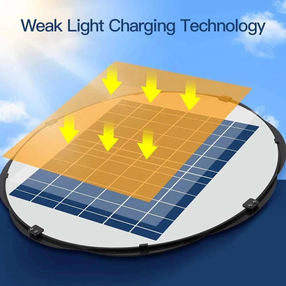 High Quality All In One Solar UFO Light 300w 500w 150-160LM/W High Power LED Chip
