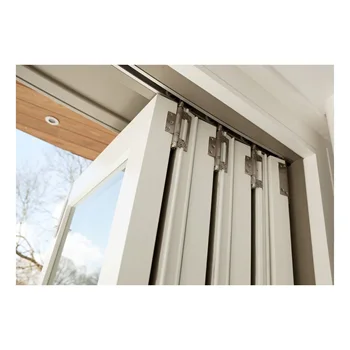 Patio Soundproof Waterproof Double Triple Glazed Aluminium Bi-Folding door