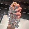 Blue crystal grape soap-with foaming net