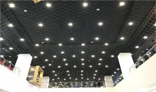Aluminum Grid Ceiling Triangular Grid Ceiling  Aluminum Open Cell Ceiling