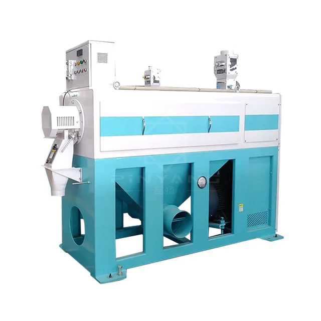 PinYang MPG V-70*2C Mist Polisher Efficient Rice Mill Processing Small Footprint Automatic Water Inlet Control System Engine