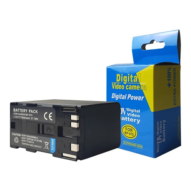 OEM High Capacity BP-975 Camera Battery for Canon XF Series