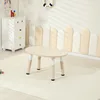 Wood grain wood color single table