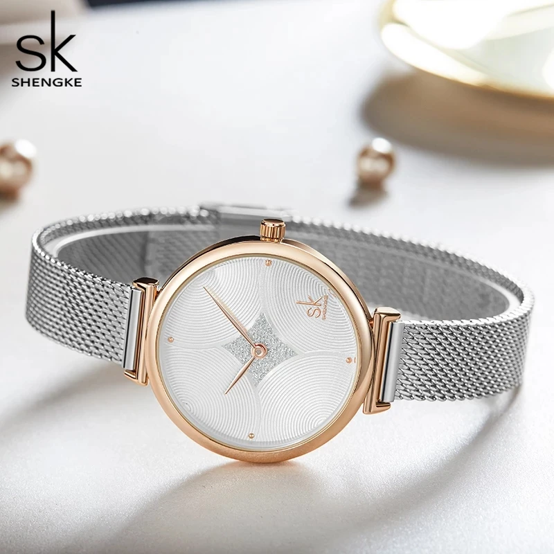 Shengke 0088 Silver Black – Statement Watches