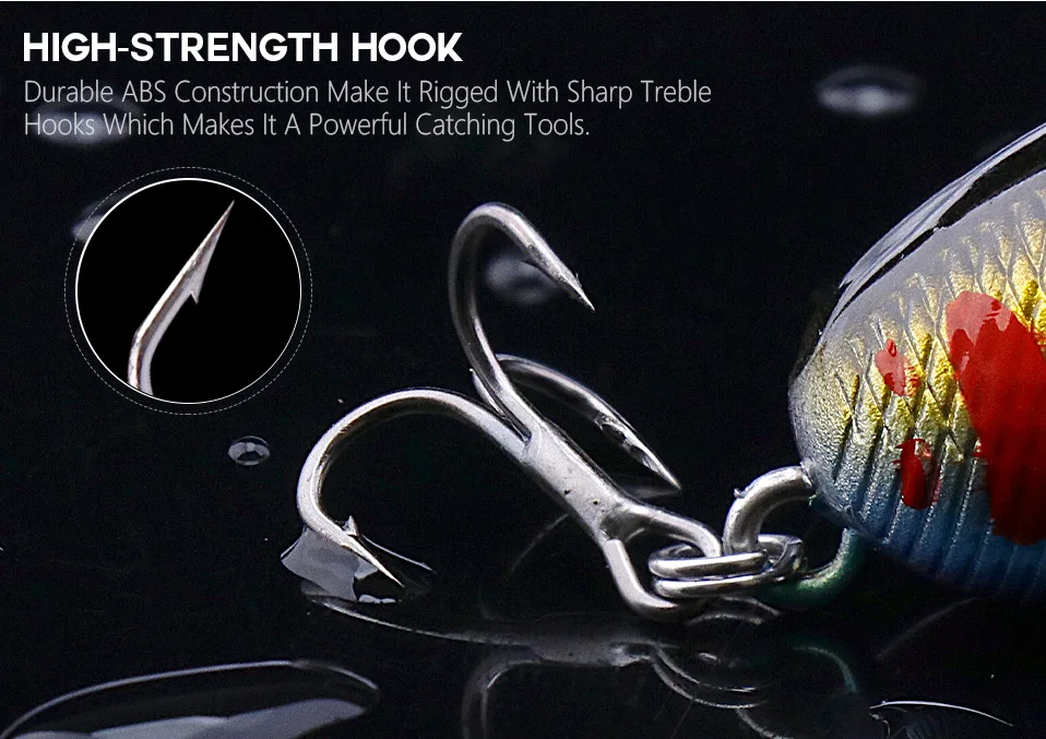 Deep Water Crank Bait Spinner Lure Fishing Lure Blanks 50mm 7.5g