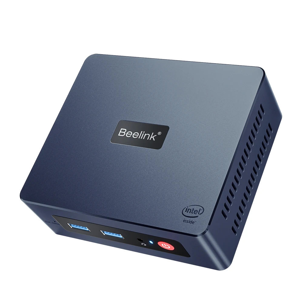 Top 10 Beelink Mini S Intel N5095 8G 256G Mini PC Wins10 OS SATA SSD Storage Industrial Computer with Dual Screen display MiniS