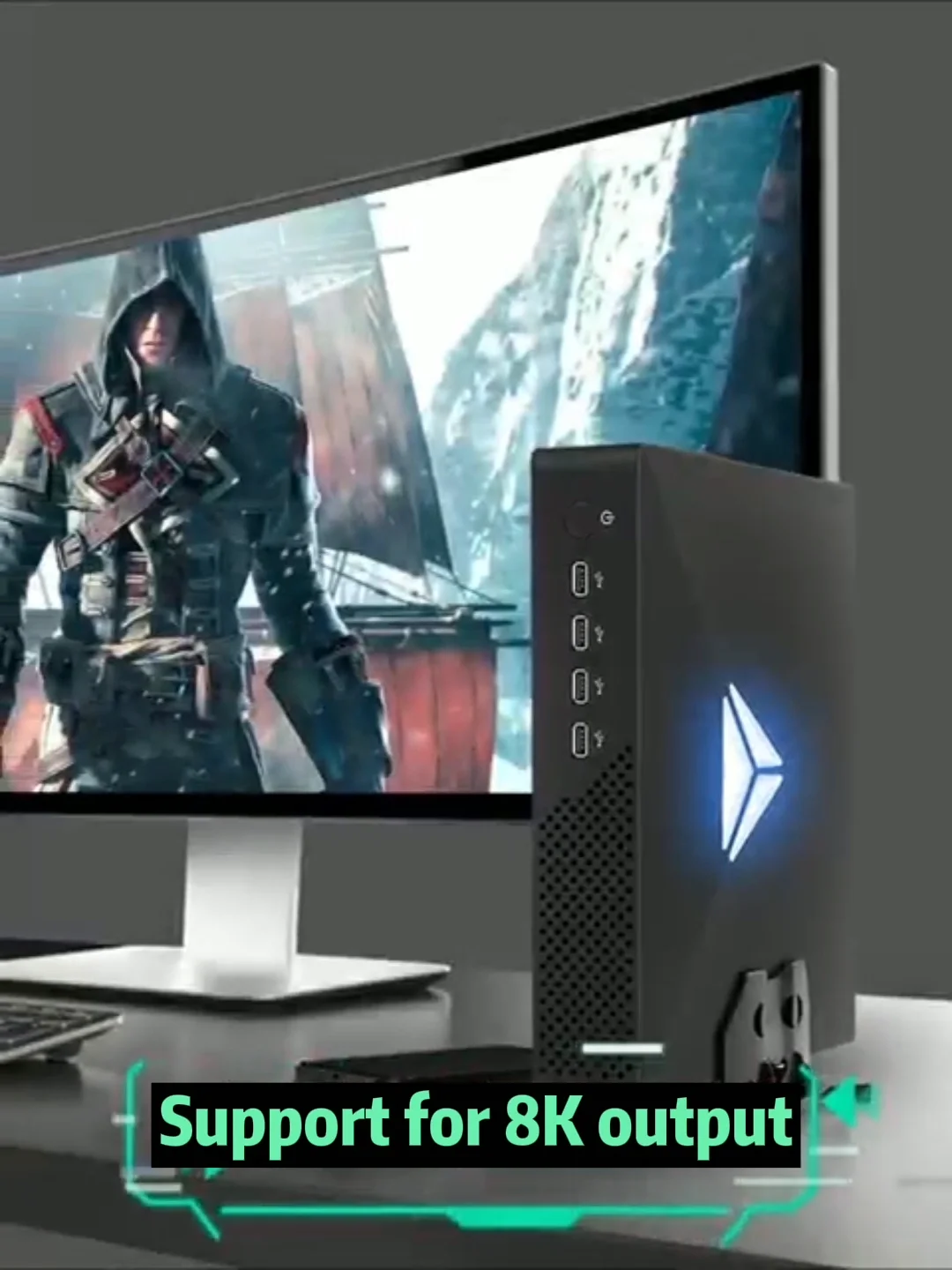 Oem Low Power Consumption Mini Pc I7 I5 E3 Gtx1050ti 4g Independent