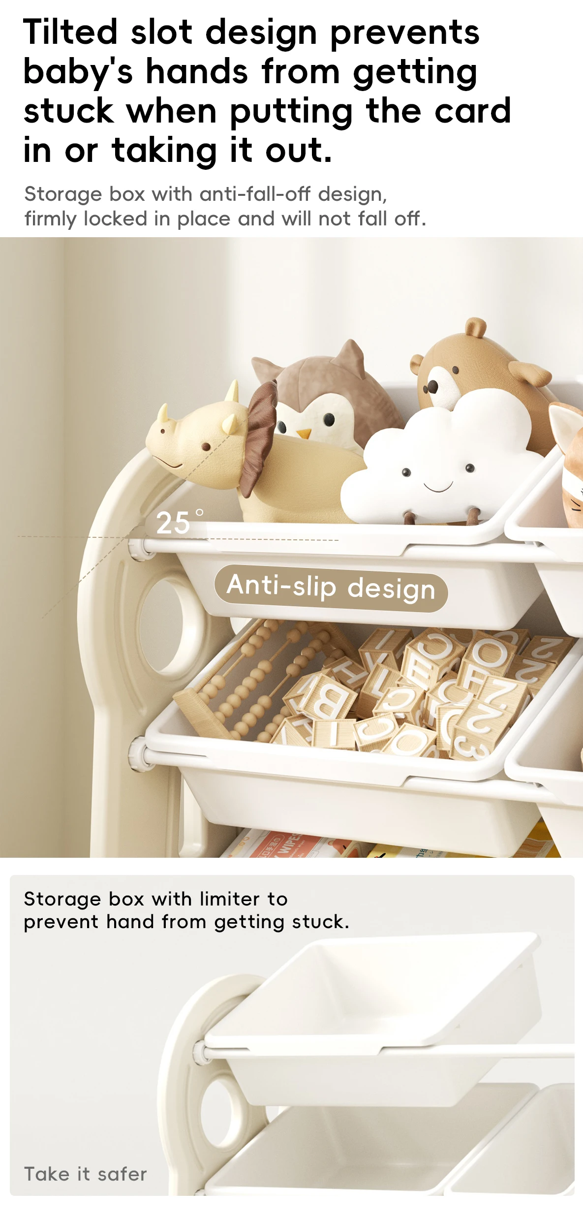 Feelkids Small Tree Bookshelf Storage Rack Modern Living Room Plastic Bookshelf and Toy Organizers with Cabinet for Home School manufacture