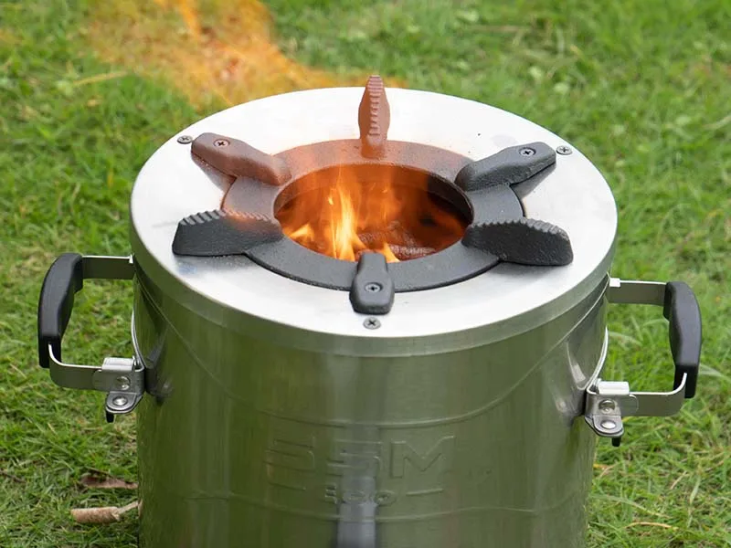 5 Watts Thermoelectric Power Generator Charcoal Pellet Biomass