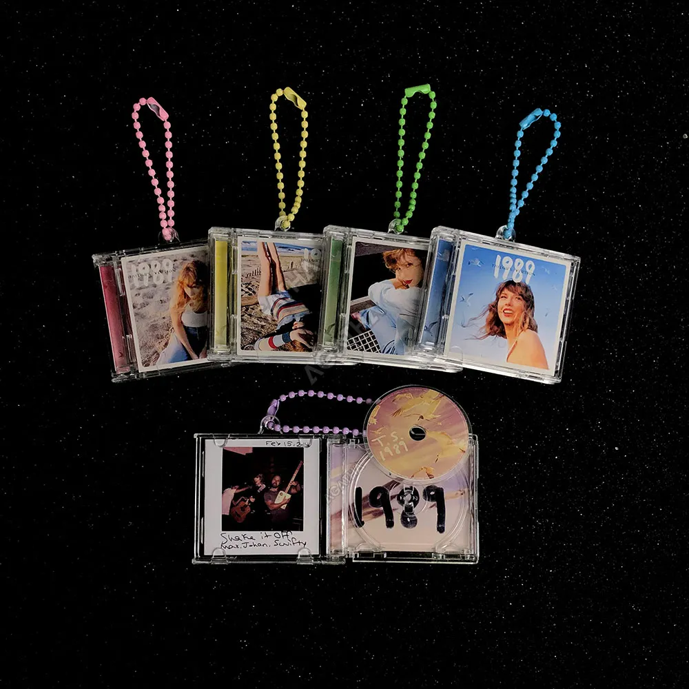 Custom Mini CD Case Keychain - Fashionable & Creative