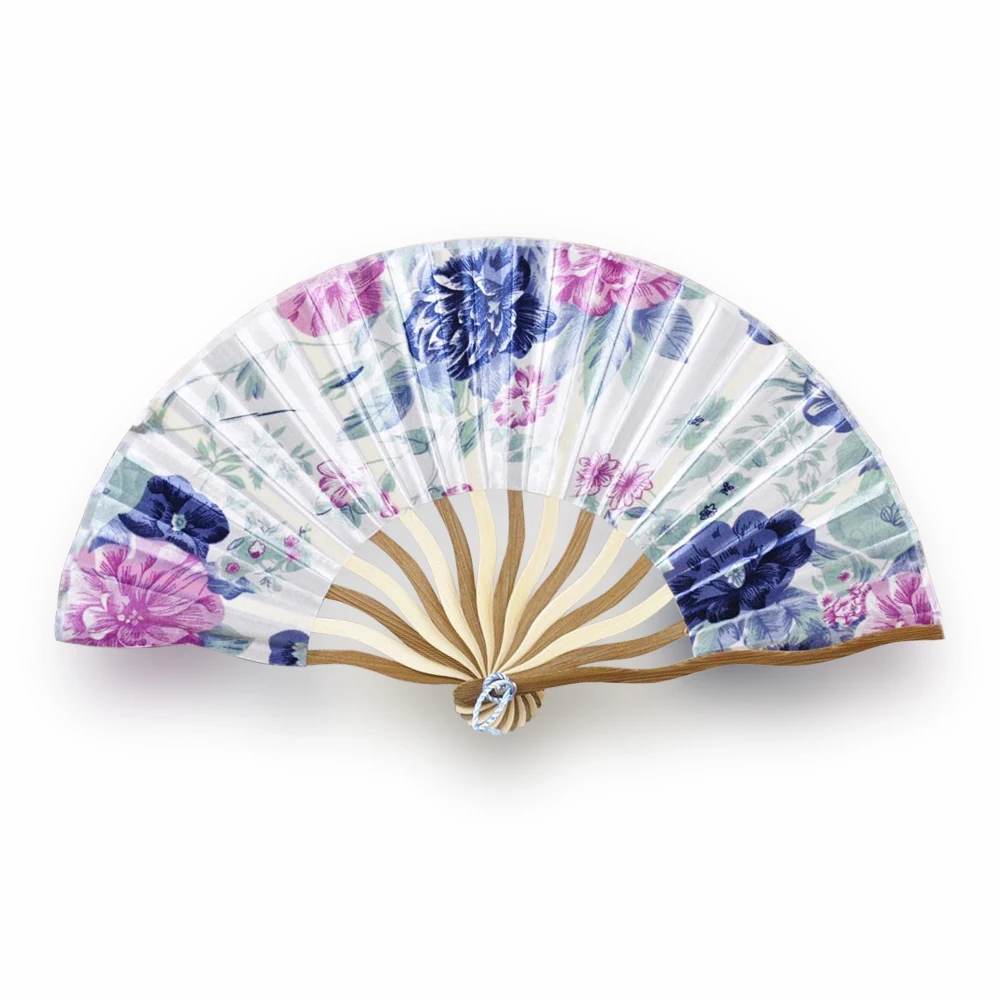 
 Новый бамбуковый веер ручной работы с изогнутыми ребрами  