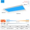 Sky Blue 300x1200 Recessed Panel Light-Tuya Smart