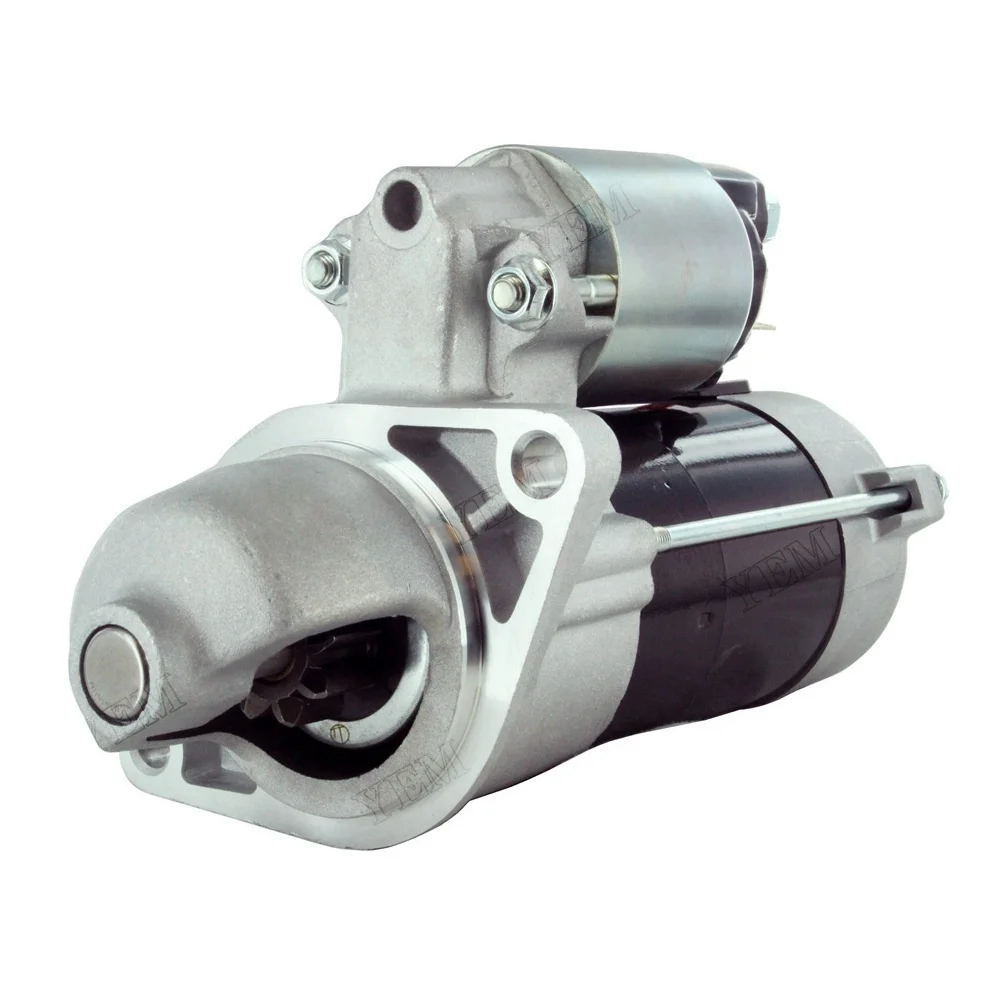 12V 9T Starter Motor 1G023-63011 for Kubota Engine D722 DF972 DG972 DF1005 WG972 WG1005 Z482