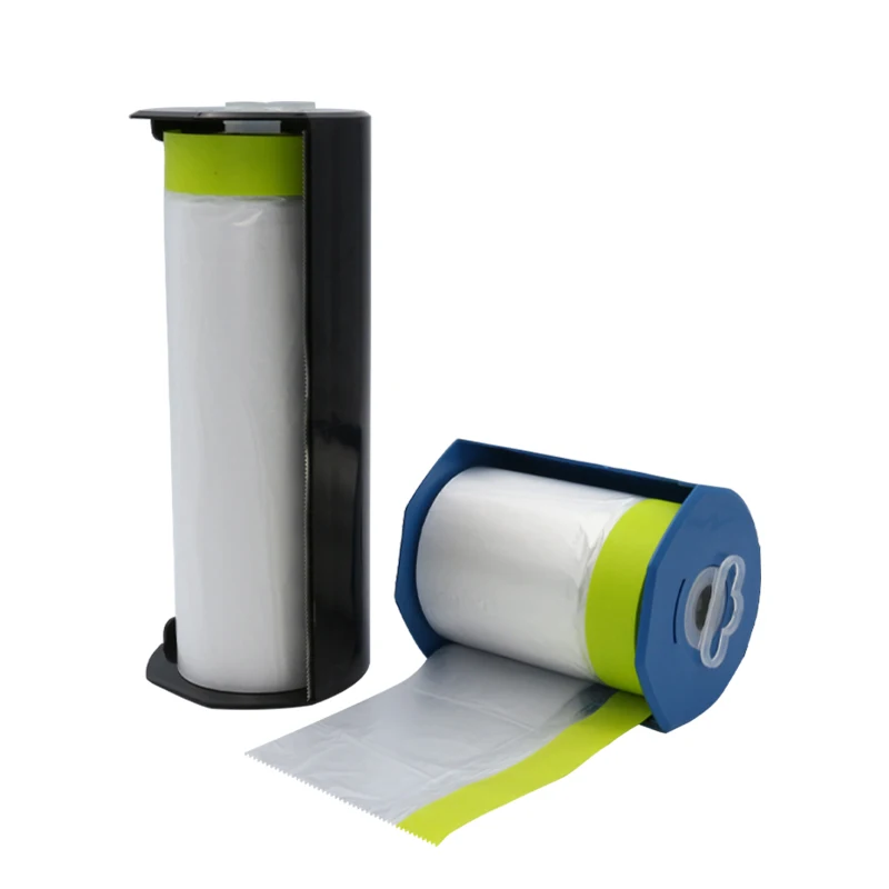 Easy-to-use Automotive Paint Masking Film with Dispenser