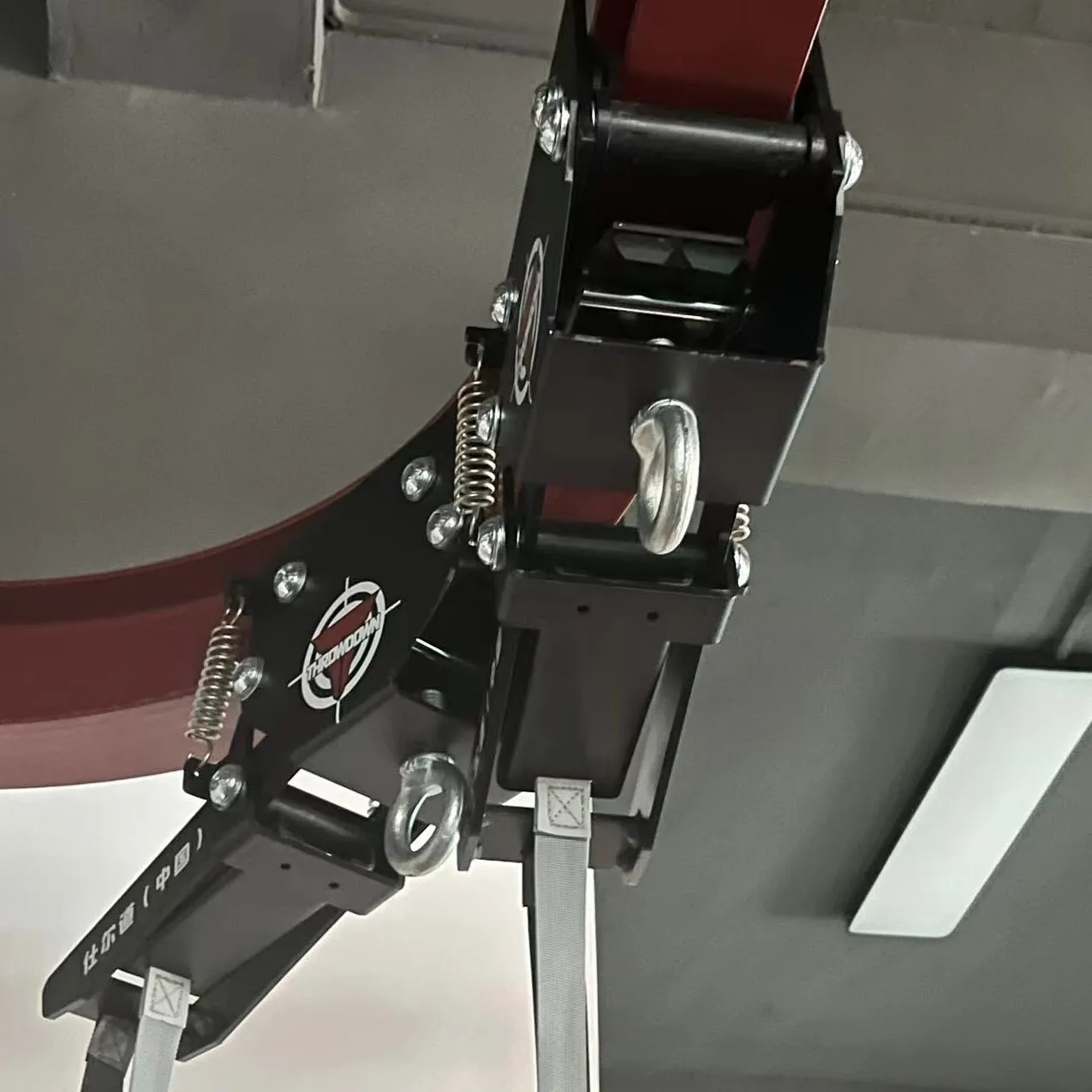 Puching Rack Wallmounted Movable Rail Punching Bag Rack - 180kg Capacity