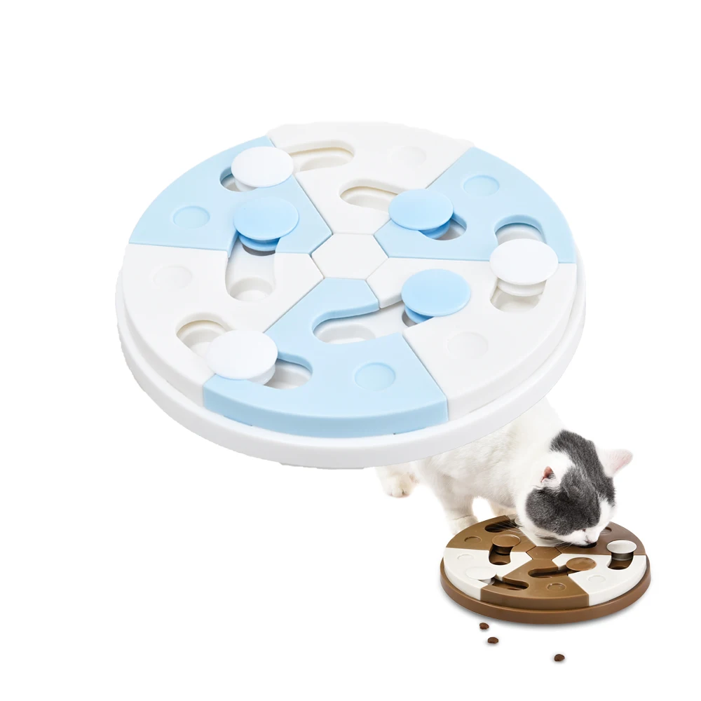 Rainy Day Puzzle & Play Interactive Puzzle Cat Toy