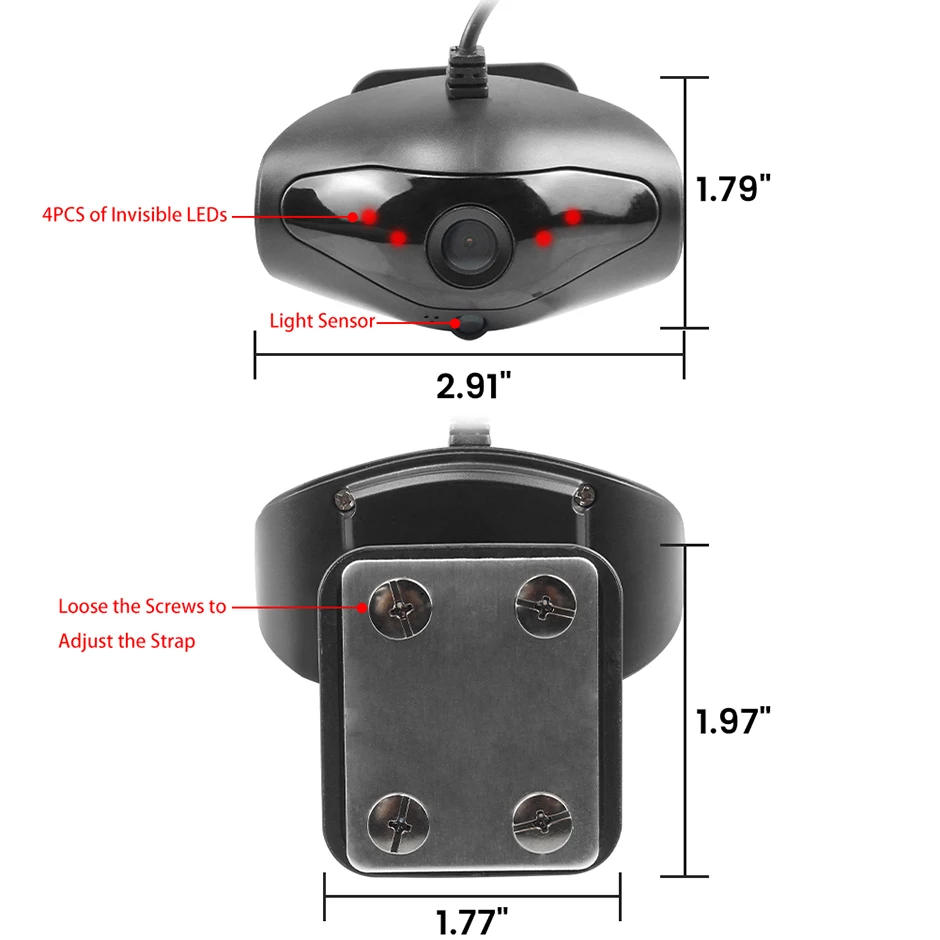 Greenyi Wifi Car Baby Camera Can View Baby In Back Seat Support 5g