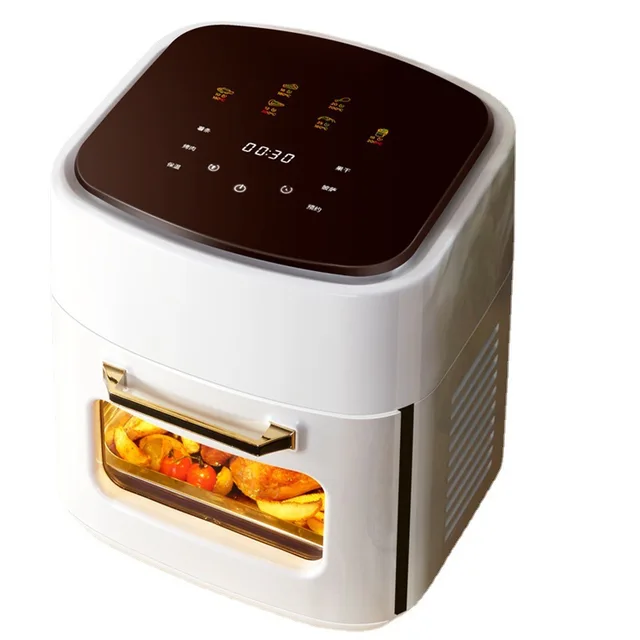 OEM Multi Functional Non-Oil Touch Control Household Electric Oven Basket 12L 15l air fryer