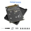 Negro --- Adaptador Msata SSD a IDE