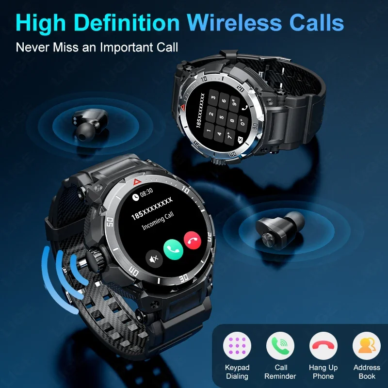 2 в 1 Bluetooth-гарнитура