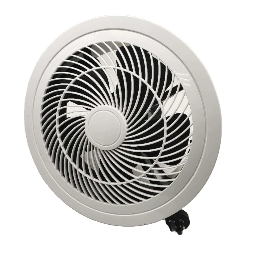 OEM/ ODM Factory Made Design Own Louvers Round Exhaust Silent Bathroom Ventilation Fans Air Extractor Fan