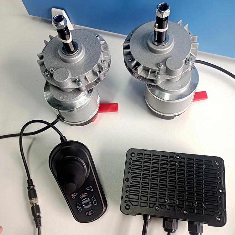 Motorized Wheelchair Motor And Brake 100rpm 120rpm 12v 24v 200w
