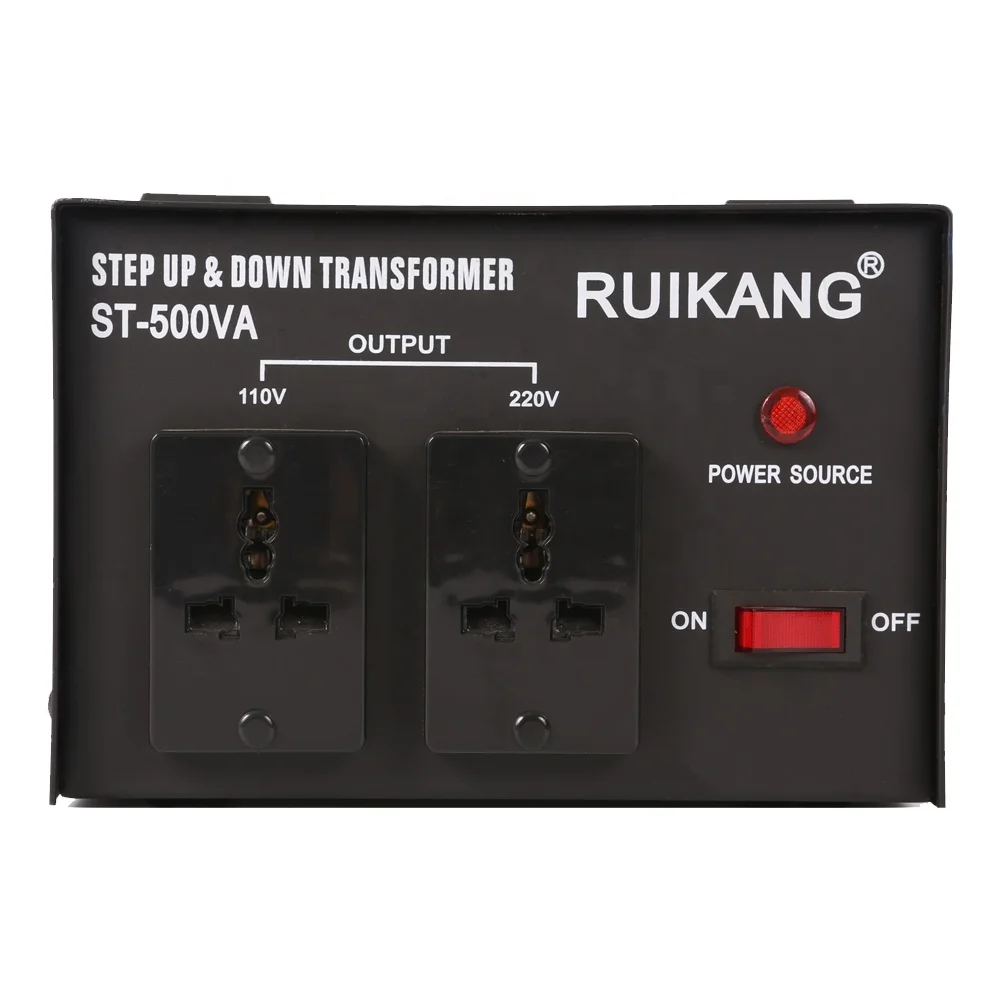 AC Step up and Down Voltage  Transformer 220 to 110 Electric Power Transformer