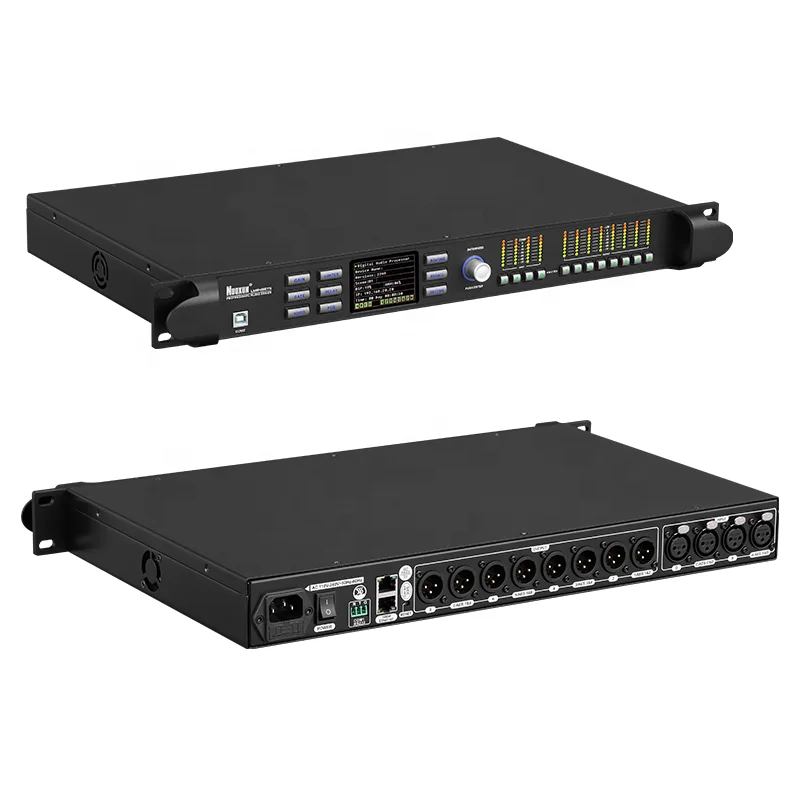 NUOXUN OEM DSP 4008 Ethernet Connection Processor AES/FIR Filter