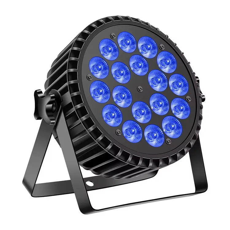 Stage Light Par LED 18x18w Rgbwa Uv 6in1 Led Par Light for Wedding Dj bar