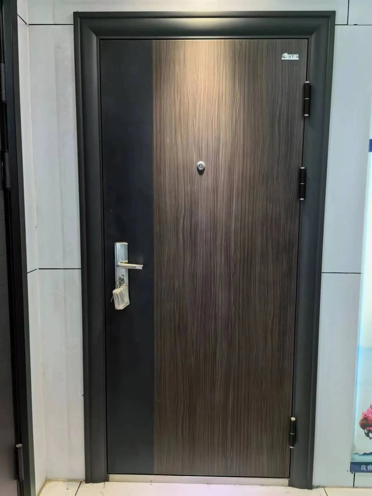 American Modern House Front Main Entrance Metal Stainless Steel Security Exterior Door For Hotel And House supplier