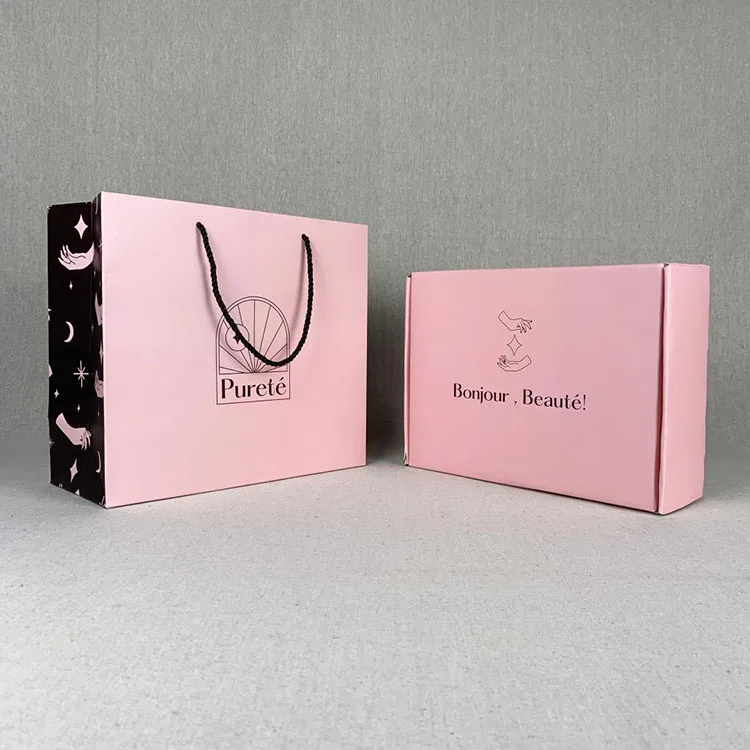Product Packaging | Lipack Hair Bundle Packaging Box Customized Folding Paper Boxes And Bags For Stores