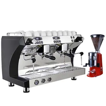 Profesional Kaffeemaschine Italian Coffee Maker E61 Two Group Semi Automatic Commercial Coffee Espresso Machine in China