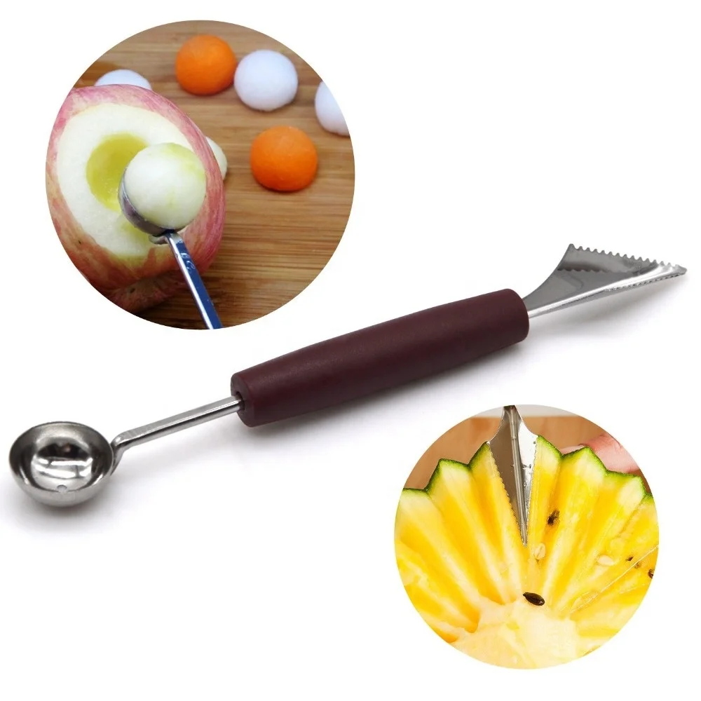 Source Kitchen Gadget Vegetable Fruit digging Decoration Carving Tool Set  on m.