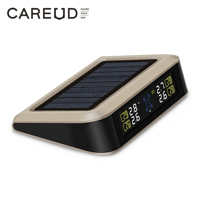 Tire Pressure Sensor TPMS Car Solar Monitor TMPS Control Tyre Pressure Monitoring System External Internal Sensors